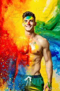Colors of pride Art – 2×3 #0195