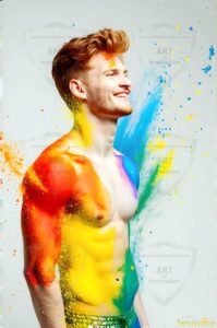 Colors of pride Art – 2×3 #0197