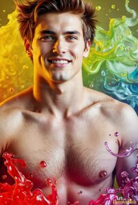Colors of pride Art – 2×3 #0198