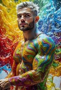 Colors of pride Art – 2×3 #0199