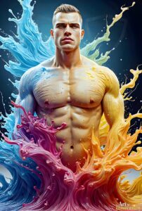 Colors of pride Art – 2×3 #0200