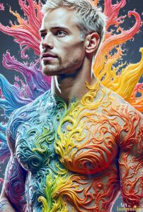 Colors of pride Art – 2×3 #0201