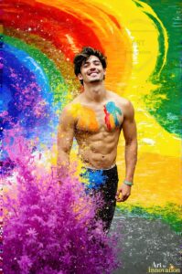 Colors of pride Art – 2×3 #0204