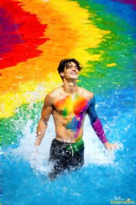 Colors of pride Art – 2×3 #0207