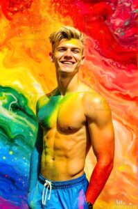 Colors of pride Art – 2×3 #0210