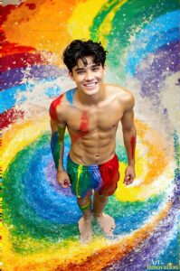 Colors of pride Art – 2×3 #0212