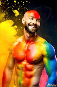 Colors of pride Art – 2×3 #0213