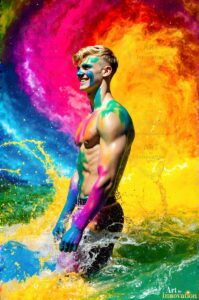 Colors of pride Art – 2×3 #0216