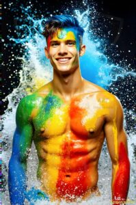 Colors of pride Art – 2×3 #0217