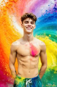 Colors of pride Art – 2×3 #0218