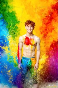 Colors of pride Art – 2×3 #0219