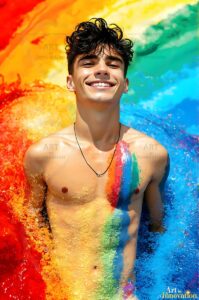 Colors of pride Art – 2×3 #0220