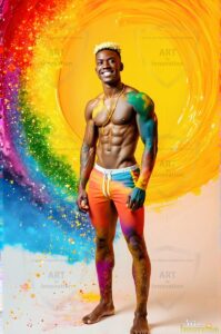 Colors of pride Art – 2×3 #0221