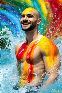 Colors of pride Art – 2×3 #0226