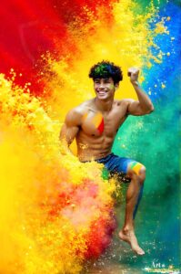 Colors of pride Art – 2×3 #0227