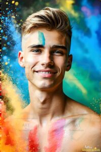 Colors of pride Art – 2×3 #0230