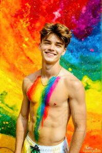Colors of pride Art – 2×3 #0231