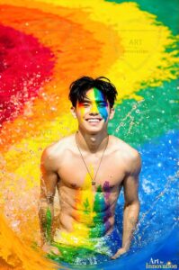 Colors of pride Art – 2×3 #0234
