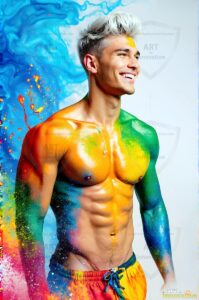 Colors of pride Art – 2×3 #0235