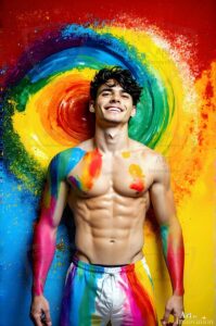 Colors of pride Art – 2×3 #0238