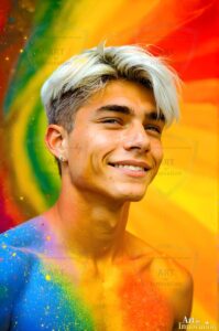 Colors of pride Art – 2×3 #0239