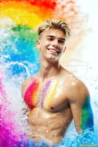 Colors of pride Art – 2×3 #0242