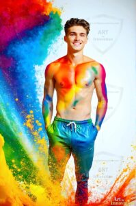 Colors of pride Art – 2×3 #0243