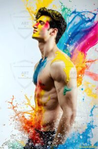 Colors of pride Art – 2×3 #0244
