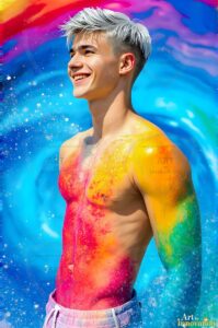 Colors of pride Art – 2×3 #0245