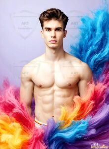 Colors of pride Art – 3×4 #0101