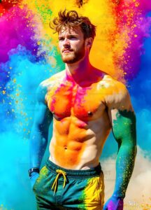Colors of pride Art – 3×4 #0104
