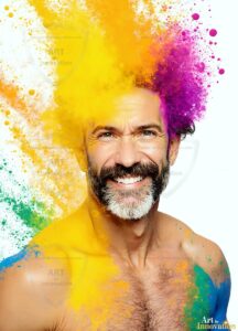 Colors of pride Art – 3×4 #0106