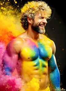 Colors of pride Art – 3×4 #0110