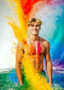 Colors of pride Art – 3×4 #0111