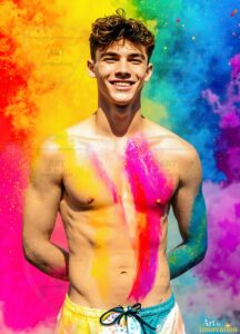 Colors of pride Art – 3×4 #0112