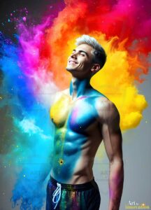 Colors of pride Art – 3×4 #0114