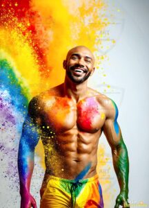 Colors of pride Art – 3×4 #0115