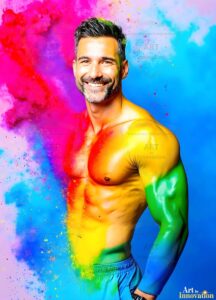Colors of pride Art – 3×4 #0117