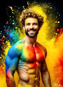 Colors of pride Art – 3×4 #0120