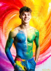 Colors of pride Art – 3×4 #0122