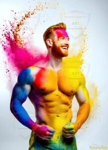 Colors of pride Art – 3×4 #0124