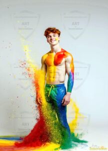Colors of pride Art – 3×4 #0126