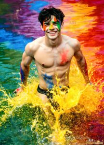 Colors of pride Art – 3×4 #0127