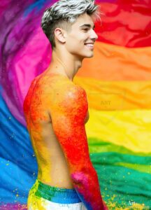 Colors of pride Art – 3×4 #0128