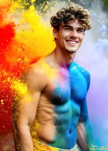 Colors of pride Art – 3×4 #0129
