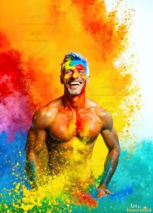 Colors of pride Art – 3×4 #0133