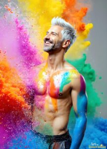 Colors of pride Art – 3×4 #0142