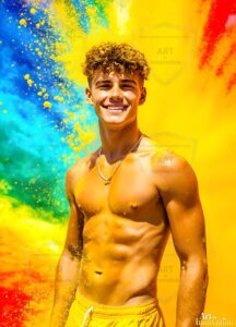 Colors of pride Art – 3×4 #0143