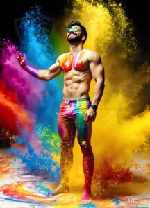 Colors of pride Art – 3×4 #0146