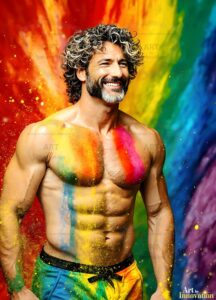 Colors of pride Art – 3×4 #0147